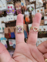 14k adjustable rings