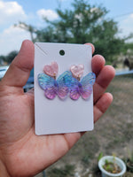 Butterfly holo acrylic drops