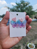 Butterfly holo acrylic drops
