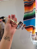 H metal frame sunnies