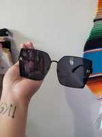 H metal frame sunnies