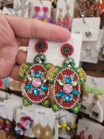 Turtle seed bead drops