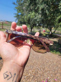 G print branded sunnies