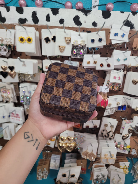 Travel jewelry cases