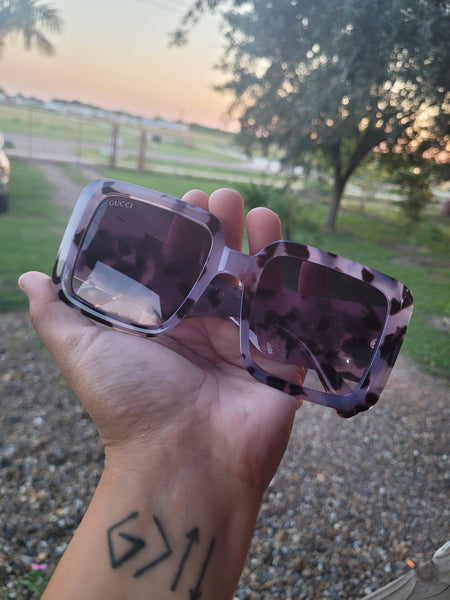 Guc leopard sunnies