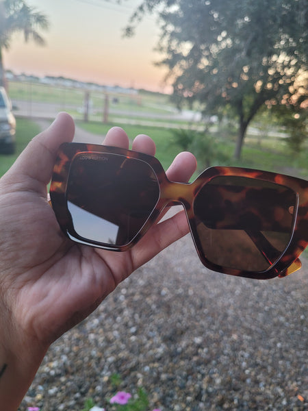 Lou leopard sunnies