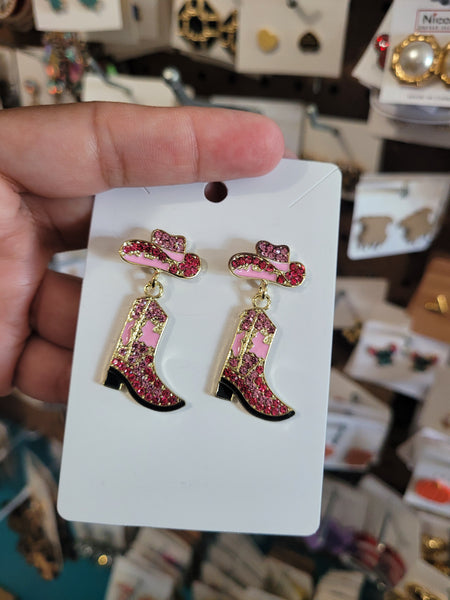 Vaquera pink boot drops