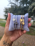 Tiff 18k plated bangel bracelet