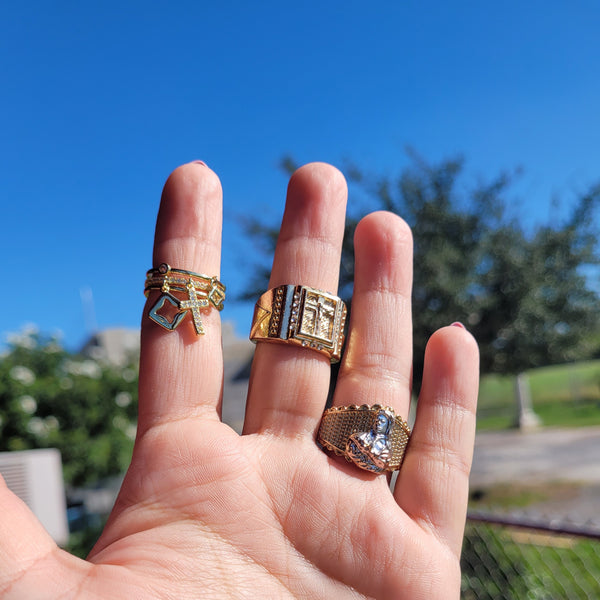 Cross rings