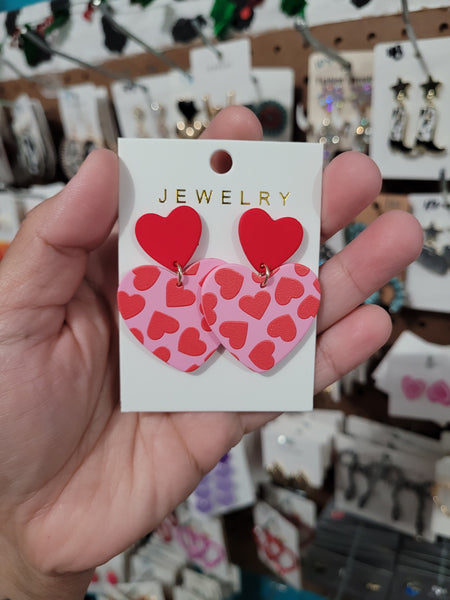 Heart shaped drops
