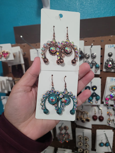Naja Crystal AB stone dangels #3 & #4