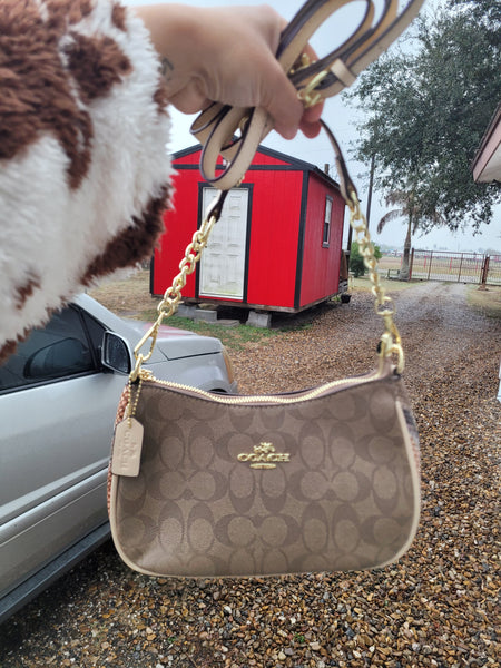 Co snake print handbag/crossbody