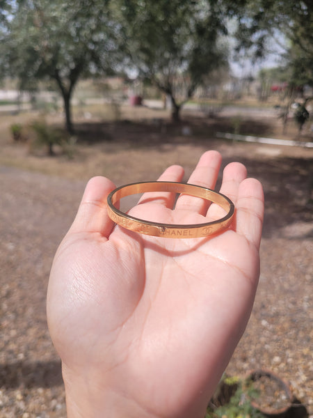 18k plated cha bangel BRANDED