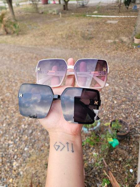 Her branded sunnies
