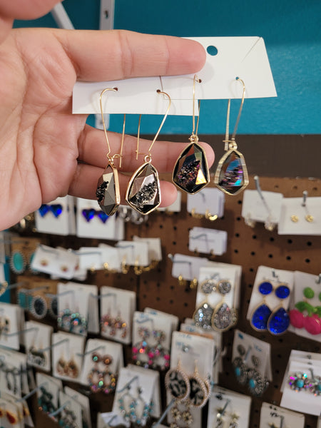 Geo stone dangels #44