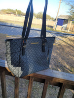 Michael large tote bags No box black, brown & white