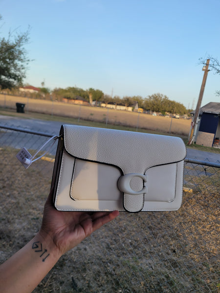 Coa tabb handbag/crossbody white NO BOX