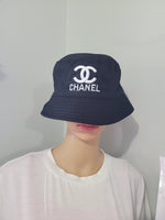 C reversible Embroidered bucket hats