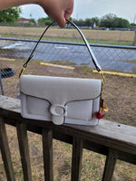Coa tabb handbag/crossbody white NO BOX