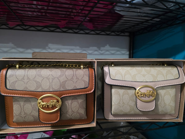 Coa monogram crossbody with box 1:1