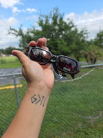 Pra branded sunnies BROWN with dust bag UNISEX