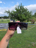 Pra square UNISEX branded sunnies with dust bag