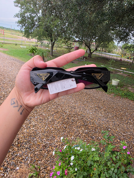 Pra branded sunnies BLACK with dust bag UNISEX