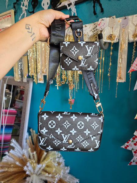Lou pouch crossbody bag with coin pouch NO BOX