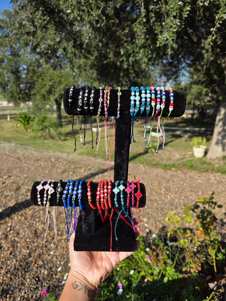 Evil eye bracelets #21 (no need to select color) instore