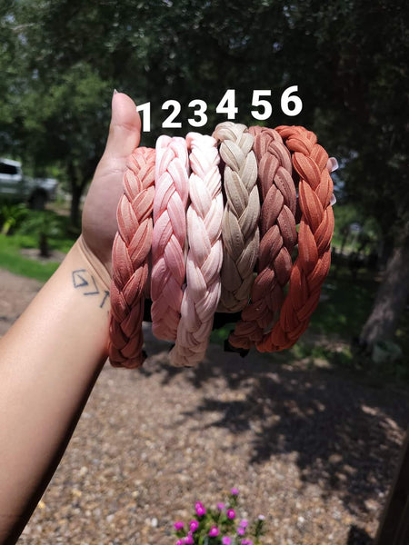 Braided headbands