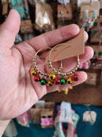 Christmas bell hoops