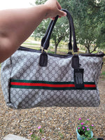 Large G duffel bag