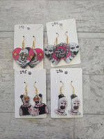 Clown acrylic dangels #293, 294, 295, 296