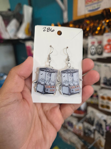 Ghost claw machine acrylic dangels #286
