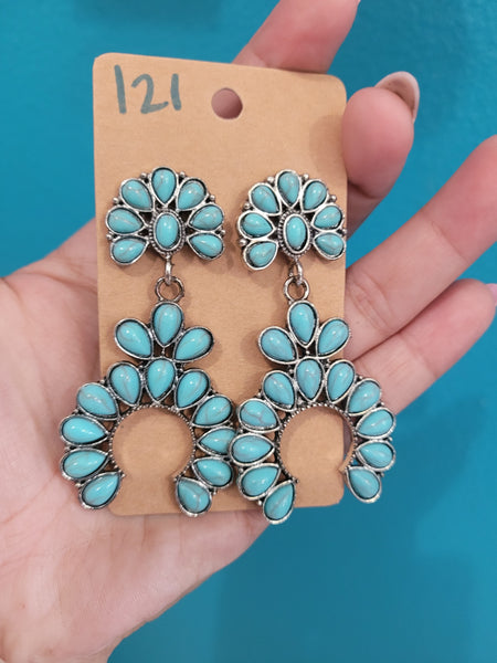 Turquoise naja drops #121