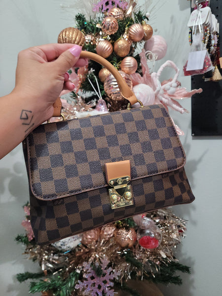 Lou checkered handbag
