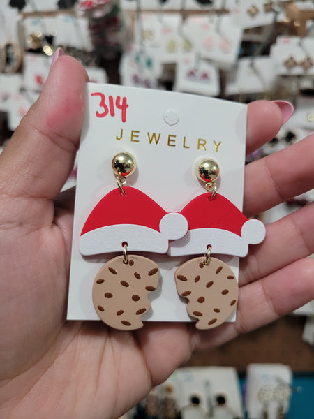 Santa cookie drops