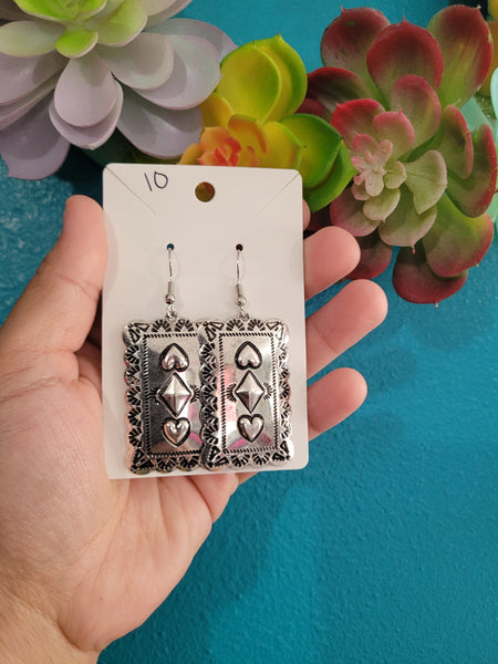 Rectangle concho dangels