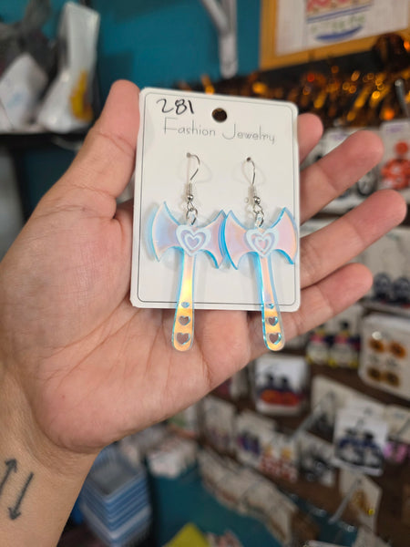Ax love holo acrylic dangels #281