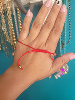 Elephant 14k gold plated adjustable bracelet