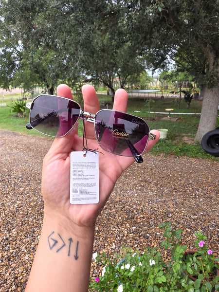 Cart branded sunnies with dust bag UNISEX