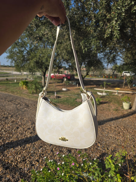 Co white handbag/crossbody no box
