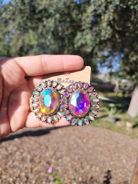 Vaquera crystal Ab studs