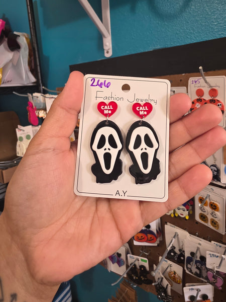Ghost acrylic drops #266