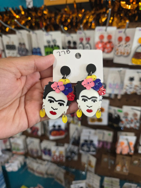 Frida acrylic dangels #278