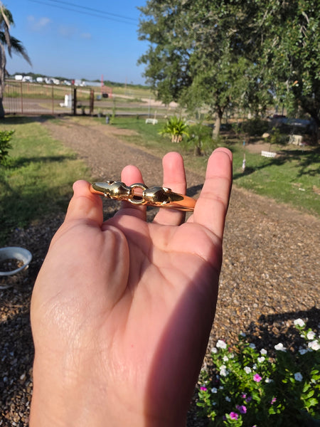 Carti 18k plated leopard bangel