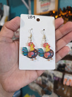 Rooster acrylic dangels #289