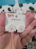 Ugly sweater studs $344 #345 #346
