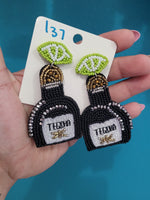 Tequila seed bead drops #136 #137
