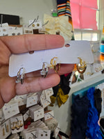 18k plated Cart huggies #37 #38